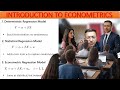 INTRODUCTION TO ECONOMETRICS: Deterministic, Statistical & Econometric Story