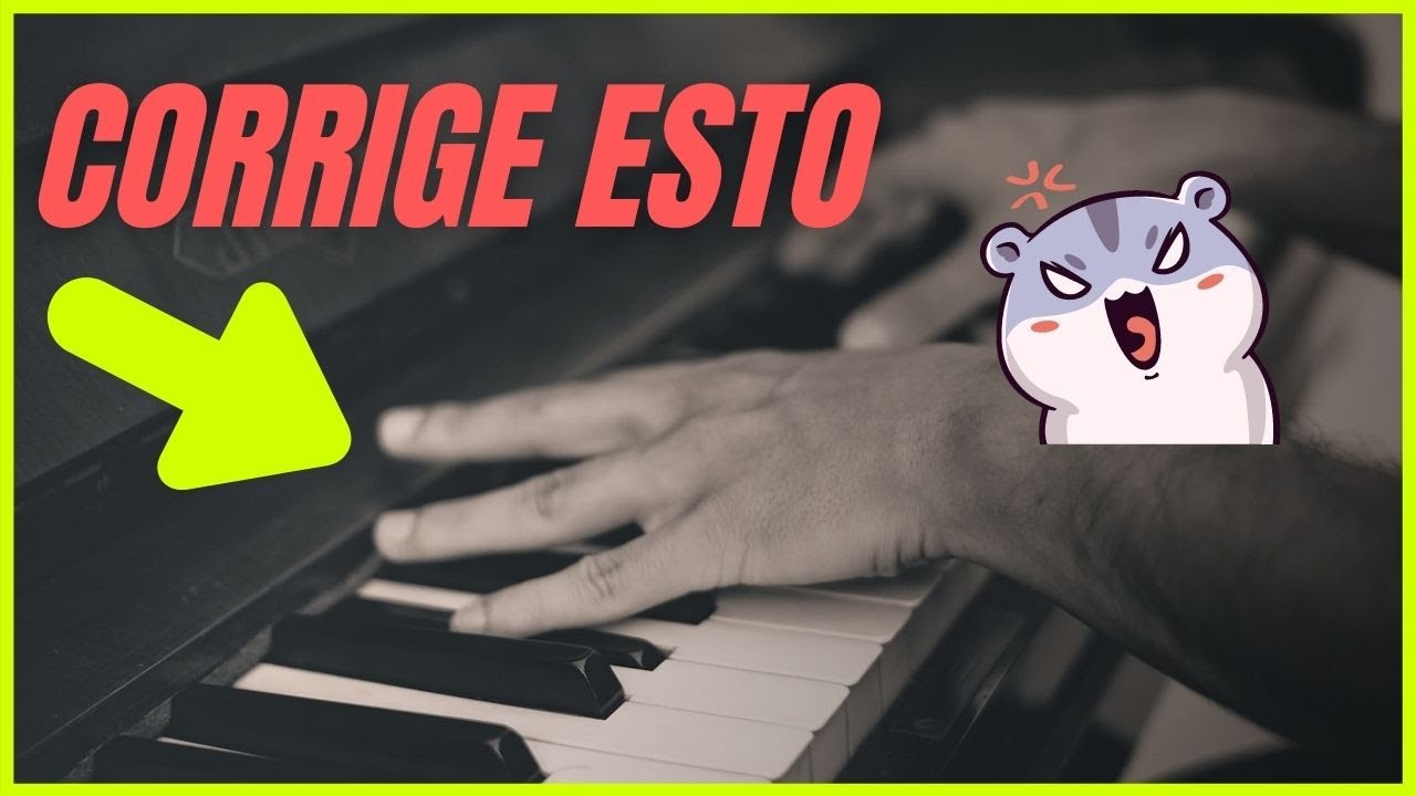 PIANO TECNICA - Corrige esto! - ¿Cuál es la posición correcta de los dedos?