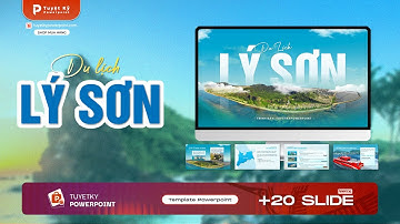 Mẫu Slide Du lịch Lý Sơn