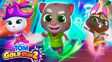 Talking Tom Gold Run |  Game Play Trick |  Talkingcat Tom Level 10 NOOB PRO HACKER