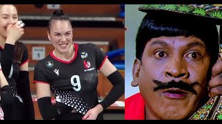 Ukraine volleyball sports women crazy moment 🤪 Tamil screenshot 4
