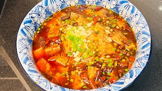 水煮·麻婆豆腐｜当水煮鱼和麻婆豆腐都爱吃又都想吃的时候，就可以尝试这道#王大厨 私房菜#中国菜 #家常菜 #中餐