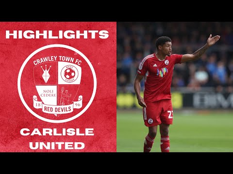 Carlisle Crawley Town Goals And Highlights