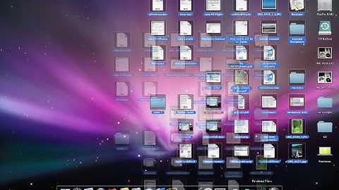 Use a Stack to Prevent Desktop Clutter!