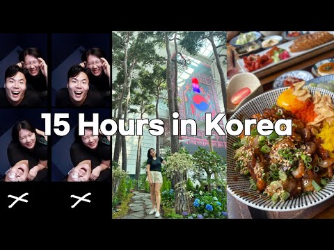 15 Hour Layover In Seoul Incheon Airport Day In Hongdae