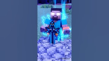 Steve Becomes Herobrine and Defeats the Fire Dragon | Transform Watch #minecraftanimation