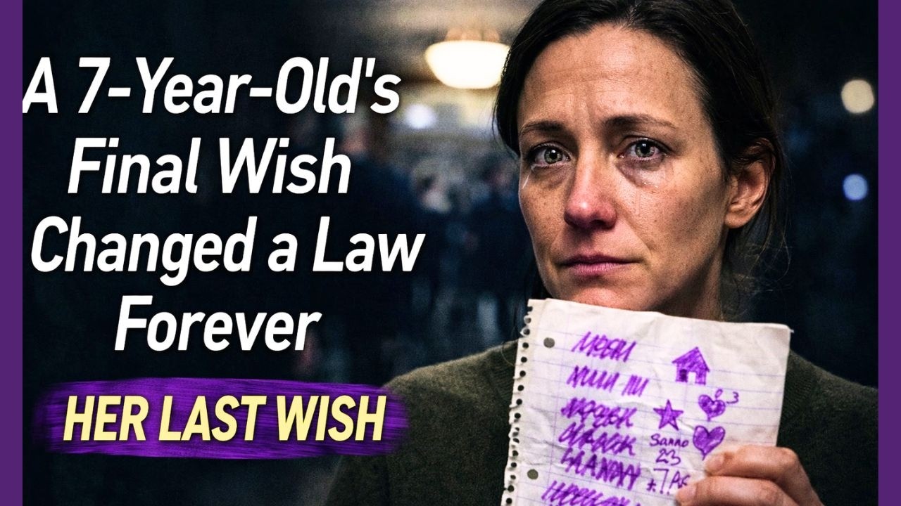 A 7-Year-Old's Final Wish Changed a Law Forever