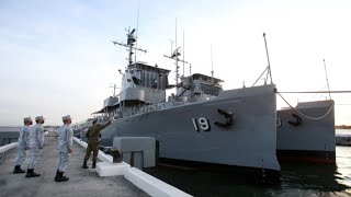 Philippine Navy retires 2 ships in service for 44 years