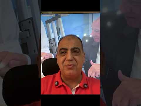 زيارة الخطيب لحسن شحاتة 