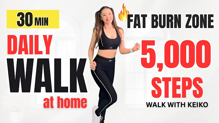 30 Mins Speed Walking Workout 5000 STEPS l FUN Fast Walk at Home
