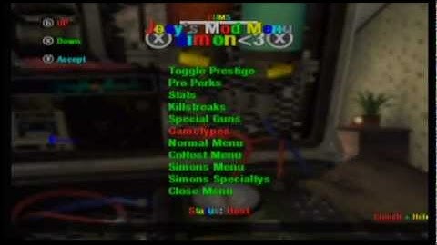 Black Ops Wii Mod Menu Test