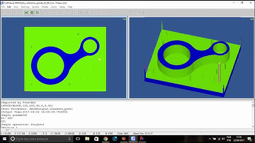 FreeCAD: GCode Path Workbench + CutViewer