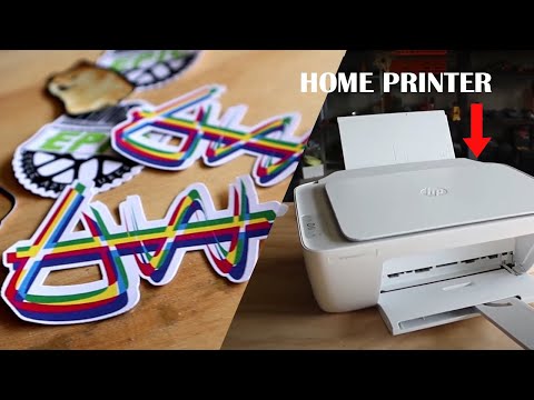 Print your own Vinyl Stickers at Home! (Cricut