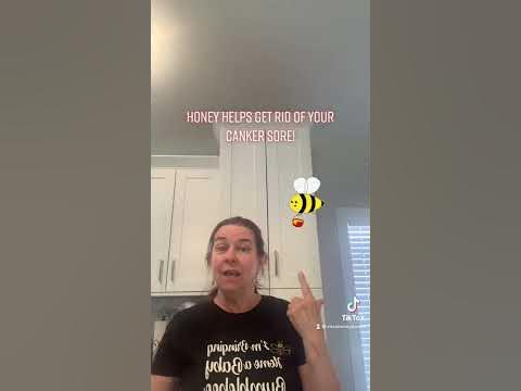 Honey help for canker sores! - YouTube