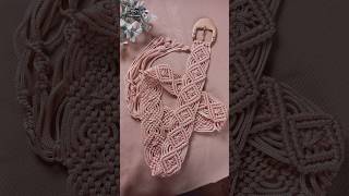 Details DIY Macrame Belt News