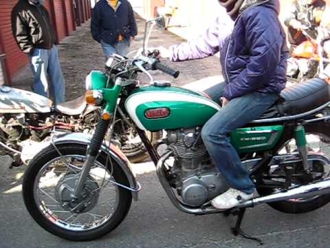 ヤマハＸＳ－１キックスタート、、、、
