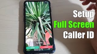 Galaxy S10 / S10+: How to Setup Full Screen Caller ID screenshot 5