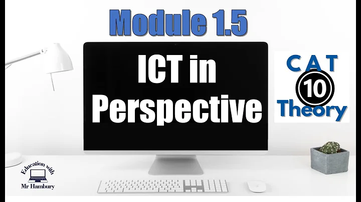 ICT in Perspective | Module 1.5 | Grade10 *UPDATED* - DayDayNews