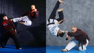 Korean martial art Hapkido Training