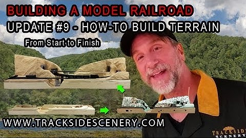 LAYOUT UPDATE #9 - How-To Create Easy Land-forms and Terrain