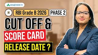 RBI Grade B 2026 Phase 1 Cut Off  | Expected Release Date &amp; Score Card Details