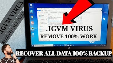 .IGVM VIRUS || RECOVER ALL DATA IN SIMPLE WAY VIDEO 2ND