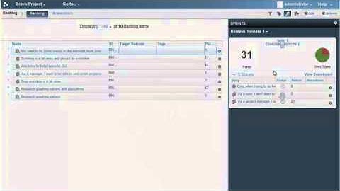 Borland StarTeam Agile - Creating a Sprint