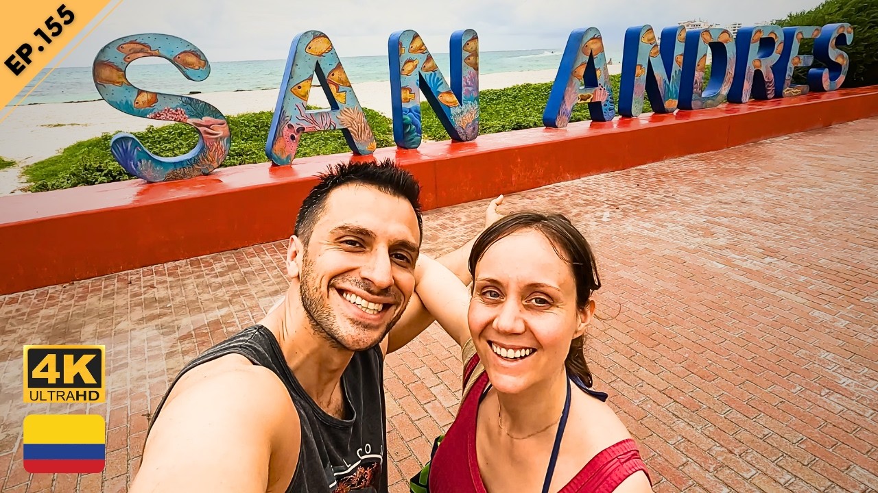 ☀️ LLegamos a SAN ANDRÉS! 🏝️ Primeras IMPRESIONES en el CARIBE COLOMBIANO 🇨🇴 EP.155