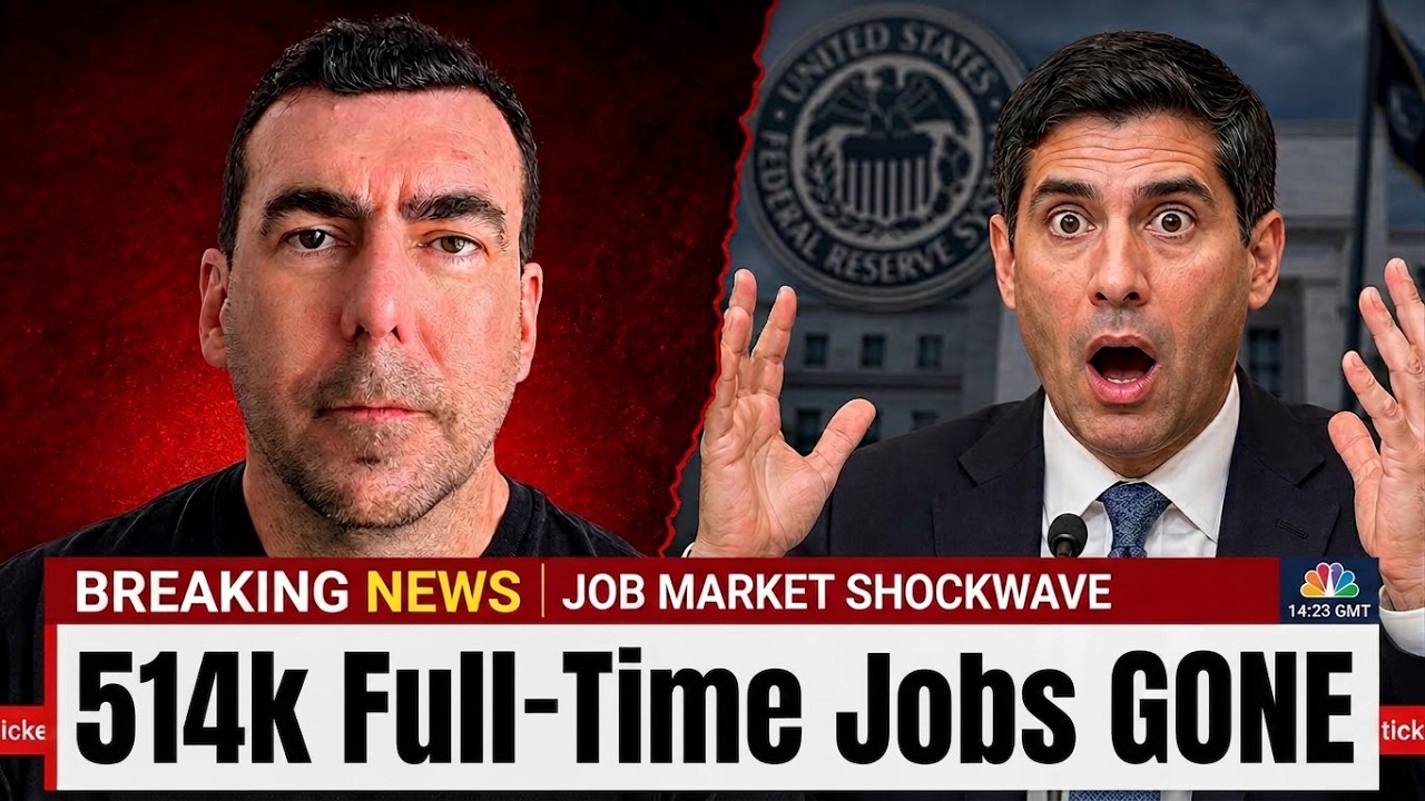HOLY SH*T! 514k Full-Time Jobs GONE OVERNIGHT—Why It’s ONLY the BEGINNING!