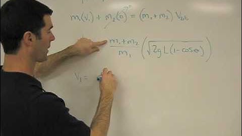 Holloway Help ballistic pendulum part 2