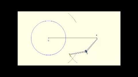 Tangents through an external point