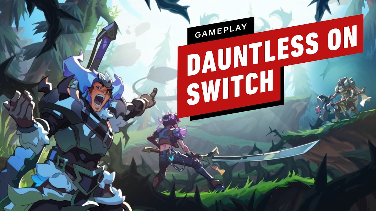 O NOVO JOGO GRÁTIS DO NINTENDO SWITCH - Dauntless Gameplay no Switch! 