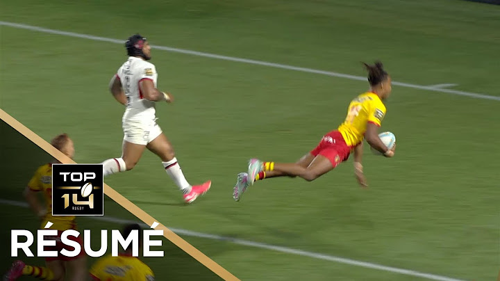 TOP 14 Saison 2024-2025 J26 - Résumé USA Perpignan - Stade Toulousain