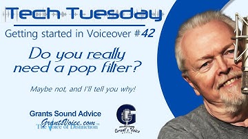 Do you need a pop filter?- Getting Started in Voice Over #42