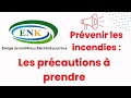 Prvenir les incendies  vido informative de enk sur les prcautions  prendre