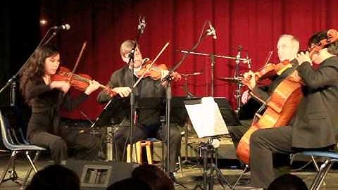 The Borealis String Quartet at Manitoba Showcase Contact 2013