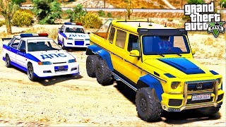 ПОГОНЯ В GTA 5 ОНЛАЙН - ГЕЛИК 6X6 УГОНЯЕТ ОТ ТУПЫХ КОПОВ НА ВАЗ 2115! ⚡ГАРВИН ПОГОНЯ В GTA 5 ОНЛАЙН - ГЕЛИК 6X6 УГОНЯЕТ ОТ ТУПЫХ КОПОВ НА ВАЗ 2115! ⚡ГАРВИН