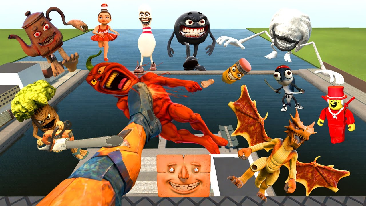 Spartan Kicking All Brainrot in The Gian_Utility City –In Garry’s Mod! ep9