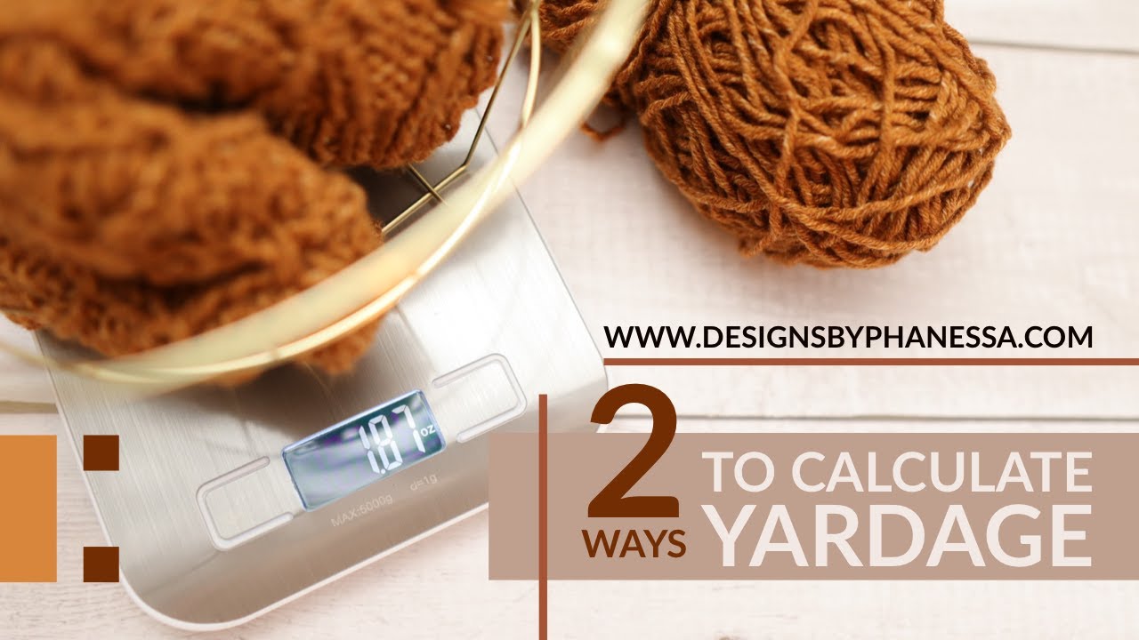 How to Calculate Yards of Leftover Yarn