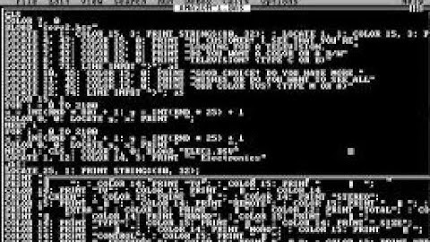 working with IBM DOS/vs-compiling programs -m103