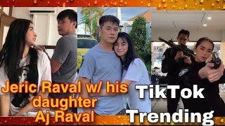 Jeric Raval w/ beautiful daughter Aj Raval,and Team Probinsyano|TikTok bonding|Trending ito.