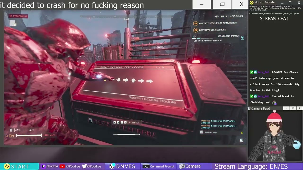 [HELLDIVERS 2] mad as all sh-- right now dude.... (EN/ES)