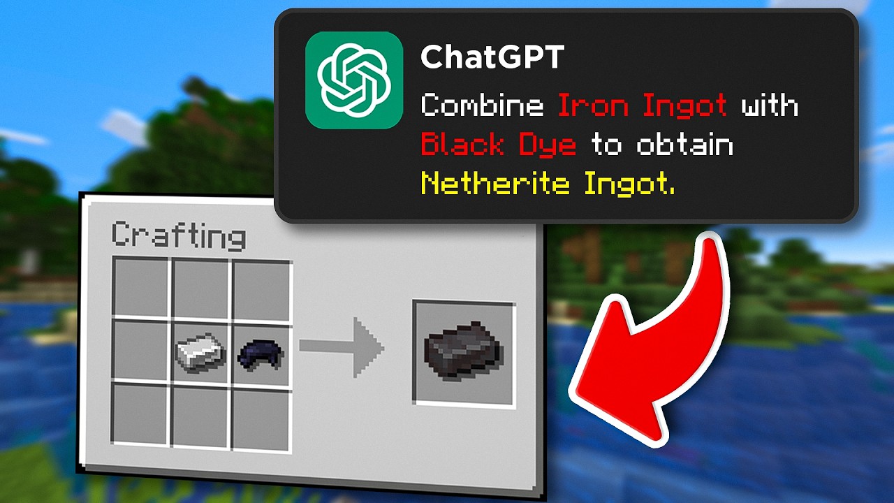 Minecraft But AI Tells Me EXACTLY What To Do