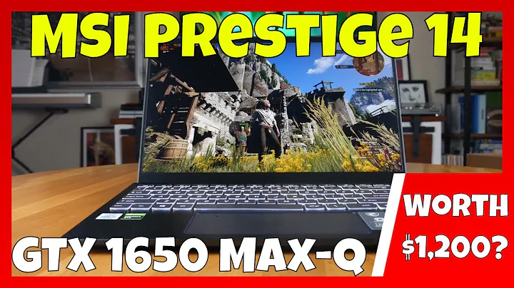 1,200달러에 가치 있는 MSI 프레스티지 14 with GTX 1650 Max-Q