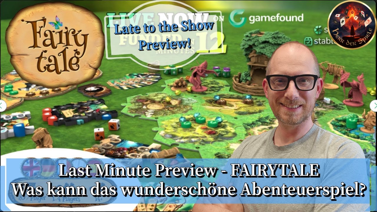 Last Minute Preview: FAIRYTALE - Was kann das wunderschöne Abenteuerspiel? Regeln & Einordnung!