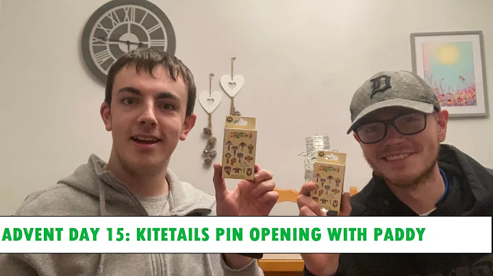 Advent 2022 Day 15: Kite Tails Pins with Patrick