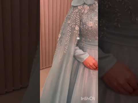 فساتين سهره للمحجبات موديلات جديده 2025 