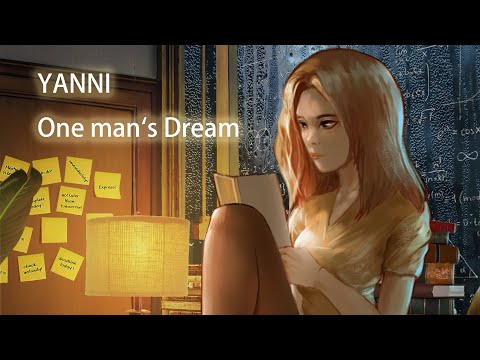 Remaster 1 hour relaxing in liarbry, rain and yanni (one man`s dream)#relaxing #ASMR