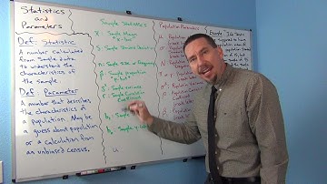 Statistics and Parameters Part 1