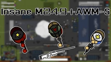 Violent Medic with M249 and AWM-S! | Surviv.io | 50v50